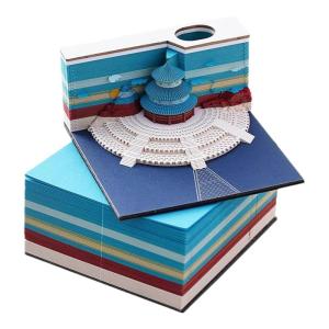 Jingyu | 3D Paper Cut Tear-Off Calendar 2026