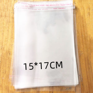 100 Chiếc Túi Giấy Cellophane Tự Dính Niêm Phong Bao Bì Nhựa Trong Không Xốp Cho Đồ Trang Sức Kẹo Bánh Quy - Bảo Vệ Quà Tặng