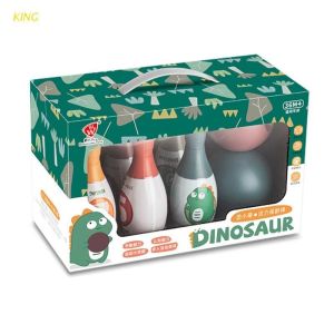 Kids bowling Games Pins Balls Sport Toy 3-6 Year Old Bowling Playset Baby Hand Exercise Toy Indoor & Outdoor Set-Toy Mainan Kanak-Kanak