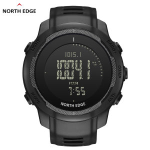 Đồng Hồ Thông Minh Kỹ Thuật Số NORTH EDGE VERTICO Dành Cho Nam Với Vỏ Sợi Carbon Thể Thao Chống Nước 50M Tích Hợp Máy Đo Độ Cao Áp Kế La Bàn Tương Thích Với Android Wear