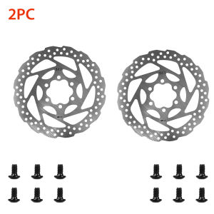 1/2/4/6PC KuKirin 140mm Brake Disc with Screws for G2 Master G3 G4 Electric Scooter Compatible for Kugookirin G3 G4 Disc Brake