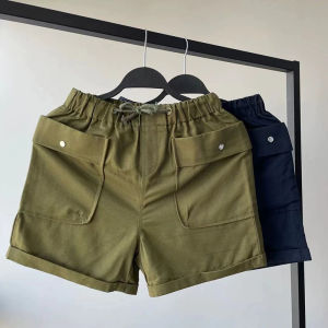 NCE Loose pocket three quarter shorts mens stretch fashion sports shorts youth workwear shorts trendy