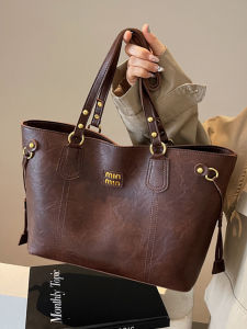 Túi Tote Thời Trang Retro Cao Cấp Cho Nữ Túi Xách Đeo Vai Dung Tích Lớn Thường Ngày Túi Xách Tay Dây Đeo Đơn Thời Trang Mùa Hè 2024