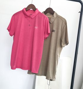 Japanese and Korean Single Summer Mens and Womens Lightweight Quick-Drying Breathable Short Sleeves Polo Shirt Golf Lapel Sports T-Shirt