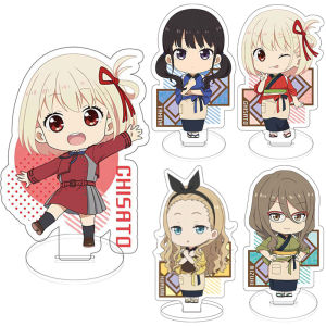 Bandai | 16CM Lycoris Recoil Anime Hình Acrylic Đứng Chisato Nishikigi Takina Inoue Mizuki Nakahara Kurumi Cos Đồ Trang Trí Quà Tặng Cho Người Hâm Mộ