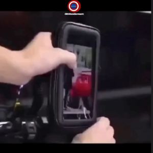 Universal Motor Holder New Version Waterproof Motorcycle Side Mirror Phone Cover Holder Bag TSG