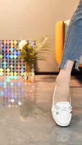 Women Elegant Mule Loafers Fashion Slip-On Mule Shoes Casual Backless Slide Sandals BX31