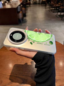 Huawei Mate80 pro Silicone Phone Case  Summer Lemon Matte Finish Mens Womens Full Protection Soft Anti-Fall Couples Style