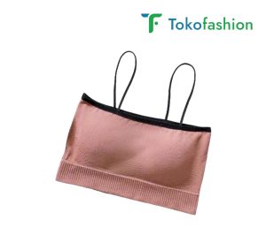 Tokofashion Tanktop Bra Kemben Singlet Crop Tali Simpel