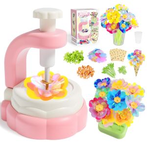 Flower Bouquet Craft Set Educational Toy Perfect for Parties Kids Craft Activity