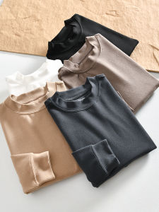 Áo Nỉ Nam Cổ Tròn Lót Lông Cừu Mùa Thu Đông Thường Ngày Màu Trơn Thoải Mái Thoáng Khí Quần Áo Công Sở Phong Cách Đường Phố