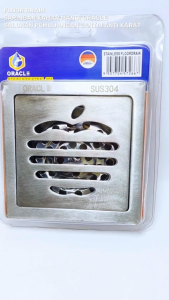 Floor Drain Oracle Stainless Steel / Saringan Got Kamar Mandi ORACLE Stainless Steel SUS304 Kuat Tahan Karat Tahan Lama