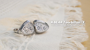 KBEAR Tourbillon X TB-X Carbon Fiber Diaphragm IEM Dynamic Driver Detachable Cable Wired Earphones