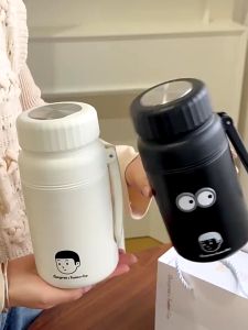 Bình giữ nhiệt 1000ml Inox 316 có lưới lọc trà kèm quai xách giữ nóng lạnh 12h