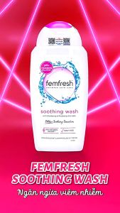 Dung dịch vệ sinh nữ Femfresh vệ sinh phụ nữ Femfresh cao cấp an toàn nhập khẩu Anh Quốc 250ml