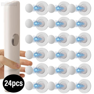 2-24PCS No Drilling Remote Magnetic Wall Holder Magnetic Paster Remote Control Holder Home Mini Storage Hook Organization Tools