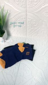 KS80 Kaos Kaki Pria Panjang Kantor Olahraga Sekolah Fashion Elegant Kaos Kaki Pria Di Atas Mata Kaki