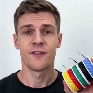 Soft Silicone Electrical Wire 5m - 18/20/22/24/26/28AWG DIY Wire Flexible Tin-Copper Wire