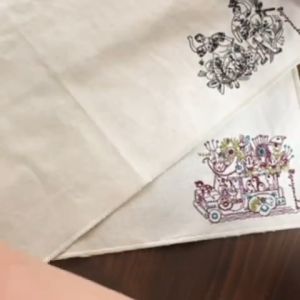 Papemelroti Embroidered Placemats | Philippine Themed | Home Kitchen | Set of 4 | Canvas | Souvenir