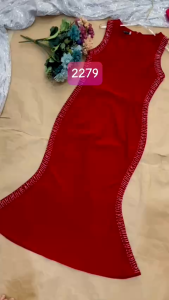 MyDu Shop | MS 2279 – Đầm ôm dự tiệc thun Laza kết cườm sang lai loe nhẹ tinh tế