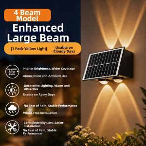 XLYS | Outdoor Waterproof Super Bright High-Power Solar Garden Light