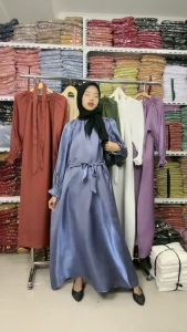 BGAMIS SELINA BAHAN KAIN SHIMMER M L XL