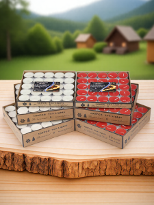 No Smoke No Odor Tea Wax Valentines Day Gift Birthday Confession Romantic Small Candle Perfect for Parties And Weddings