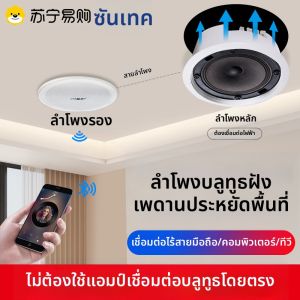 SAST | ลำโพงบลูทูธแบบติดฝาผนัง SAST G3 ลำโพงบลูทูธไร้สายแบบติดฝาผนังสำหรับโรงภาพยนตร์ ลำโพงติดฝาผนังแบบห้อยฝ้าเพดานสำหรับบ้าน