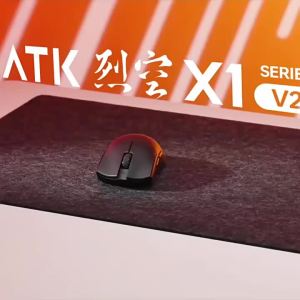 ATK X1 V2 Ultimate 2.0 Mouse Wireless Paw3950 Utrla 54g Lightweight 750ips 0.163ms Low Latency 650ips Gamer New Accessory Gifts