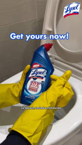 Lysol 10x Cleaning Power Toilet Bowl Cleaner 700ml Indonesia Imports