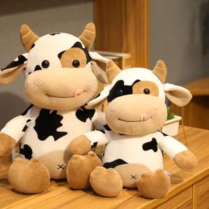 🇲🇾 🏆 30/40/50/75cm Animal Cartoon Cow Stuffed Plush Soft Toy Comfortable Children Birthday Present Christmas Gift