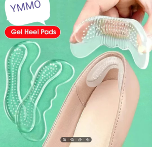 1Pair Silicone Gel Insoles for Shoes Women High Heel Liner Grips Protector Sticker Anti-Wear Shoe Heel Pad Foot Pain Relief Inserts