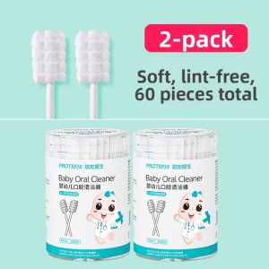 Infant Oral Care Brush Cotton Swabs