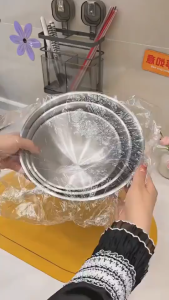 Sét 3 Bát Inox Chia Vạch Dùng Làm Đồ Trộn Làm Bánh Bát Đựng Cơm Canh Tiện Lợi