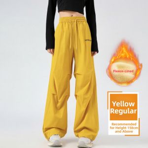 Insulation Flannel Loose Fit Work Pants