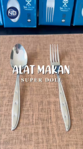 Garpu Makan Super Doll Tebal