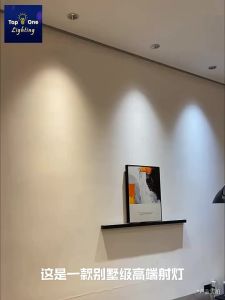 Recessed Spotlight LED Eyeball COB Downlight 3000K/4000K/6500K Anti-glare Ceiling Spot Light Angle Adjustable Downlight