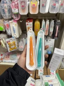 Soft Silicone Spoon for Newborn Babies Food Water Feeding Rice Porridge Spoon Baby Feeding Utensils Vidi Bear Brand