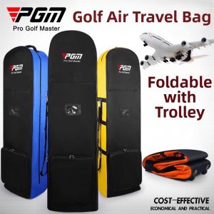 PGM GOLF | Wheeled Foldable Golf Bag Air Travel Compatible