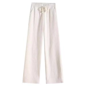 YAMIANNV | Tall Womens Thickened Warm Wool-like Wide Leg Pants