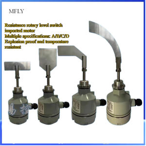 XMSJ | Industrial Rotary Level Switch 24V/220V Stainless Steel Paddle Dustproof Point Sensor for Bulk Solids Detection ﻿