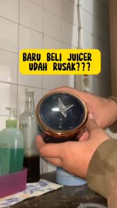 JUICER BLENDER 6 Pisau Portable Juicer Cup Pembuat Jus Elektrik 2400mah Rechargeable Minii Mixer Ice Crusher 400ML Serbaguna Praktis