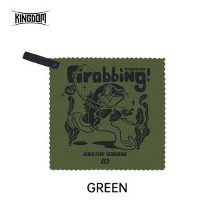 Kingdom Buckle Fishing Towel Thin Fabric 30x30CM Outdoor Sport Good Absorbent Fishing Cloth Wipe Hands Towel Fishing Equipment