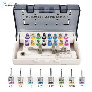 Bộ Cờ Lê Lực Siết Vít Nha Khoa Bằng Thép Chất Lượng Cao Lực Siết 10-70 Ncm Kèm Bộ Tua Vít & Cờ Lê Dùng Cho Công Việc Chính Xác