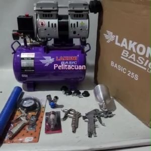 Mesin Kompresor Lakoni Basic 25S silent 3/4 hp