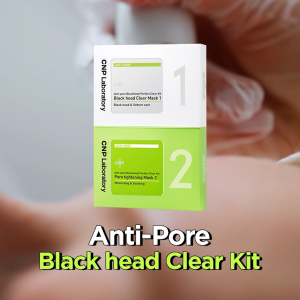 CNP Laboratory Anti Pore Black Head Perfect Clear Kit Pro - Low Irritant Tightens Pore Blackheads Care Sebum Control