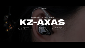 KZ Axas USB-C Gaming Earbuds with Mic FPS IEM 4 DSP Modes | Accurate directional/positional audio for FPS. HD mic with AI noise cancellation for for Discord chat. Plug-and-play