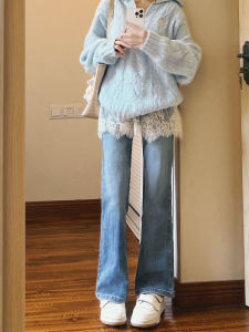 กระโปรงสั้นผ้าลูกไม้ปักลายสไตล์เกาหลี กระโปรงสั้นชายระบาย เอวสูง กระโปรงสั้นผ้าฝ้ายผสมลายดอกไม้ แฟชั่นฤดูใบไม้ร่วง