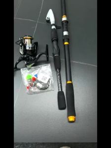 joran pancing full set Pancing Set Murah Murah Kuat Power Pancing /2.1M/2.4M/2.7M Joran Pancing Murah Reel Pancing Gulungan pancing 1 set lengkap kuat
