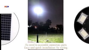 Lampu Jalan Tenaga Matahari & Lampu Tenaga Surya Waterproof Solar Sensor Street Lights
